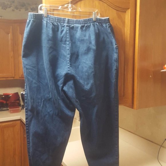 north west blue womens jeans pants denim   petite  size 20W - Picture 11 of 14